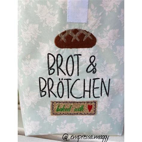 Stickdatei Brot Liebe Schriftzug Brot Br Tchen Lollipops For