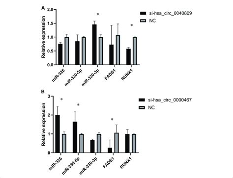 The Expression Of MiRNAs And MRNA In Knockdown Of Hsa Circ 0040809 And