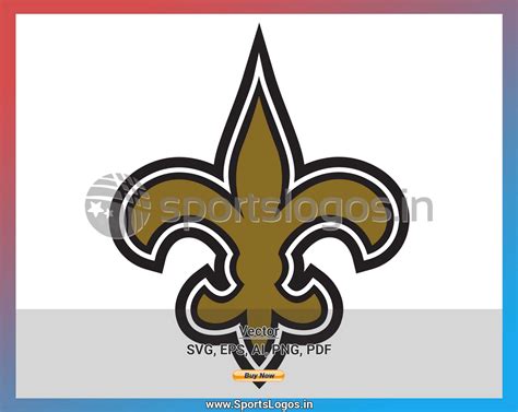 New Orleans Saints - Football Sports Vector SVG Logo in 5 formats ...