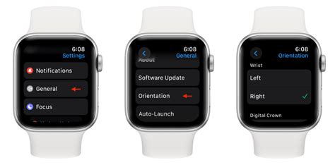 How To Change Wrist And Digital Crown Orientation On Apple Watch