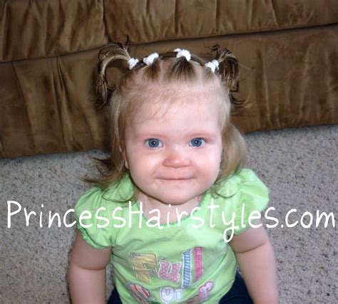 Baby Hairstyles - Criss Cross Pigtails | Hairstyles For Girls - Princess Hairstyles