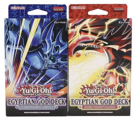 Yu Gi Oh Trading Card Game Structure Deck Egyptian God Deck Set Of