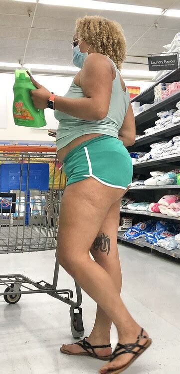 Oc Bbw Mixed Milf Ass Completely Out At Walmart Nipple Piercings
