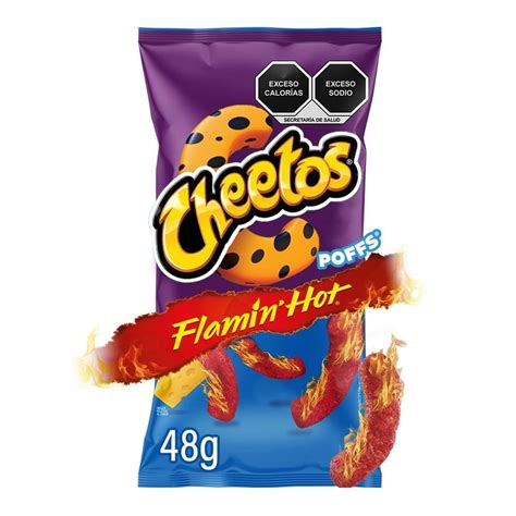 Cheetos Puffs Party Size Flamin Hot Flavored Cheese Flavored Snacks