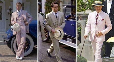 The Great Gatsby Three Suits In Three Adaptations Bamf Style