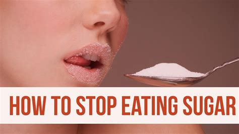 How To Stop Eating Sugar Sugar Addiction Cure Youtube