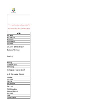 Fillable Online Gender Classification For Competition Will Be