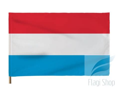 Flaga Luksemburg 110x70 Cm Flagi Luksemburga PREMIUM Hurtownia Flag