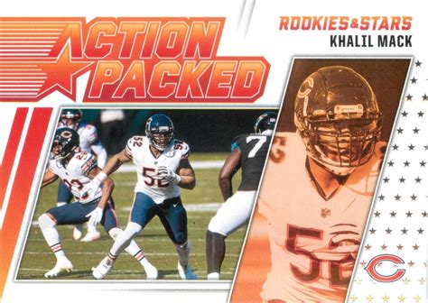 Khalil Mack 2021 Rookies Stars Football Action Packed Insert Card AP