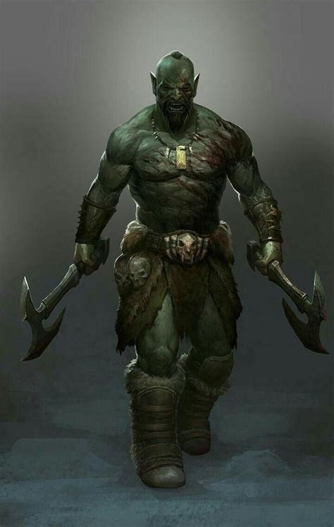 Orcs In Skyrim By FafnirTargaryen On DeviantArt Fantasy Character