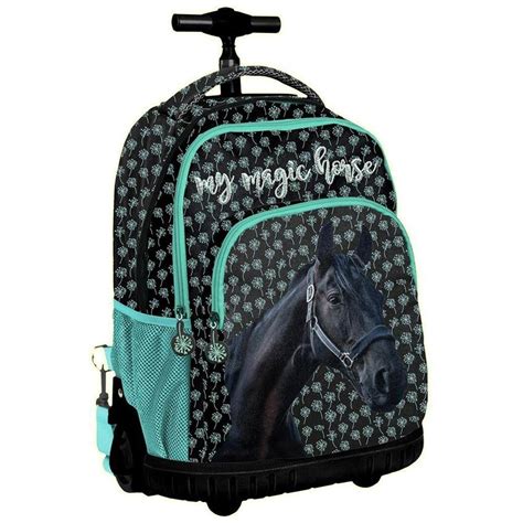 Sac Dos Roulettes Cheval Magic Cm Trolley Haut De Gamme