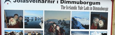 The Icelandic Yule Lads Live At Dimmuborgir In North Icel