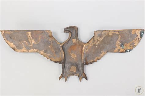 Ratisbons Third Reich Important Bronze Wall Eagle 965x38