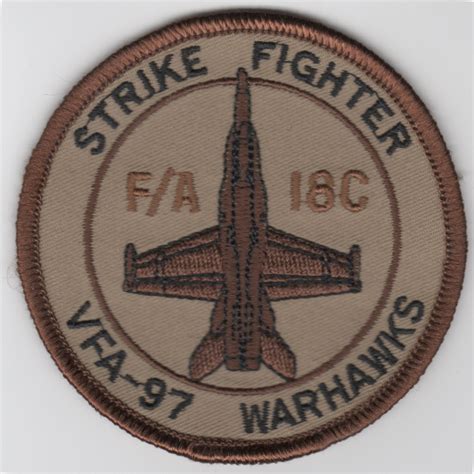 Av8r Stuff Vfa 97 Warhawks Patches