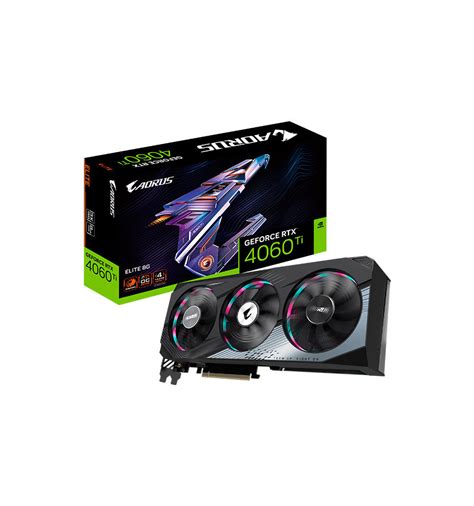 Gigabyte Aorus Rtx 4060 Ti Elite Comprar Tarjeta Gráfica 8gb Gddr6