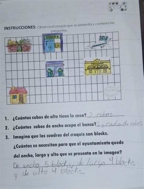 Observa El Croquis Que Se Presenta Y Contesta Las Preguntasest Bien