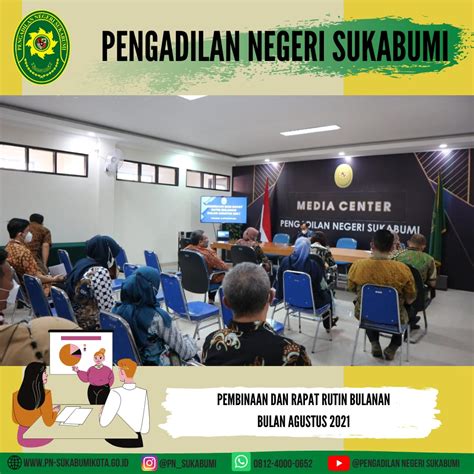 Berita Pembinaan Dan Rapat Rutin Bulanan Bulan Agustus