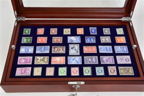 Lot Danbury Mint The George Vi Stamp Collection