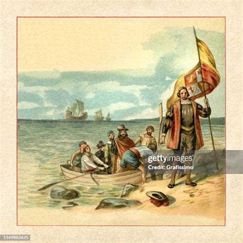 148 Christopher Columbus Landing In America Stock Photos, High-Res ...