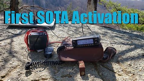 First SOTA Activation At Berea Pinnacles With Ham Radio YouTube