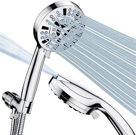 Detachable Handheld Shower Head With Hose High Pressure 5 Functions