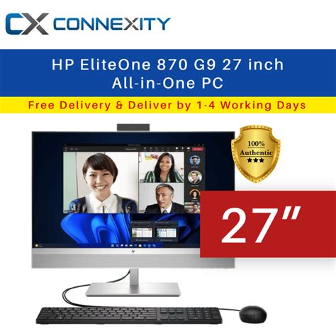 HP EliteOne 870 G9 27 Inch All In One PC 9E3E5PT HP All IN One PC All