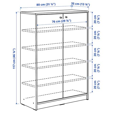 KLEPPSTAD Shoe Cabinet Storage White IKEA