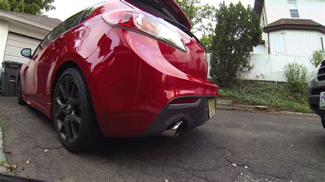 Cobb Tuning Gen 2 Mazdaspeed 3 Catback Exhaust Cold Start Youtube