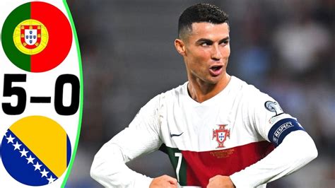 Portugal Vs Bosnia Herzegovina 5 0 All Goals And Highlights 2023