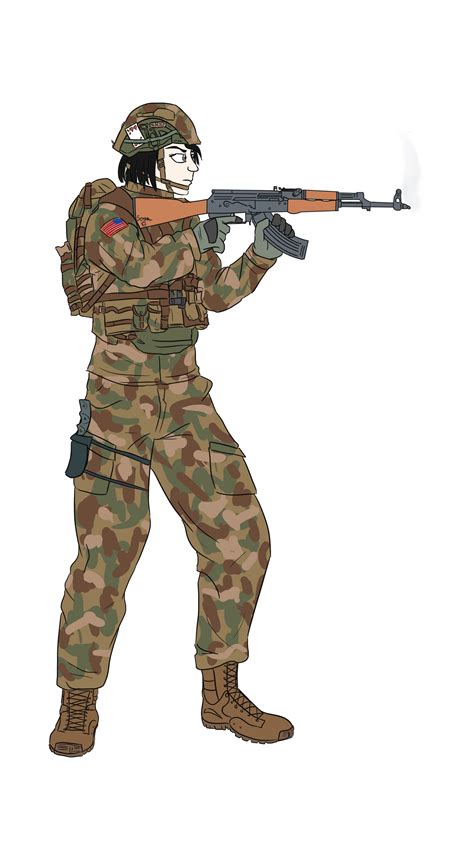 Soldier Girl 02 By Artdesorsa On Deviantart