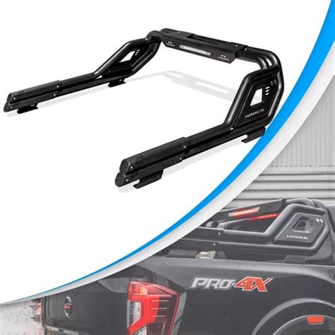 Roll Bar Pasamanos Nissan Pro4x 2021 2023 Con Luz Stop Lujo Meses Sin