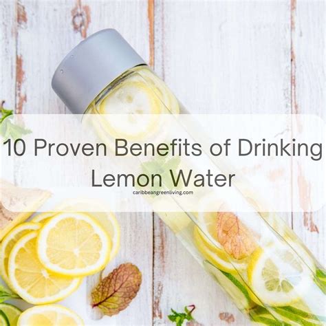 10 Proven Benefits Of Drinking Lemon Water