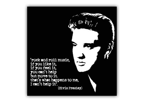 Elvis Presley Greeting Card Rock And Roll Card Black And White Monochrome Choice Of Sizes