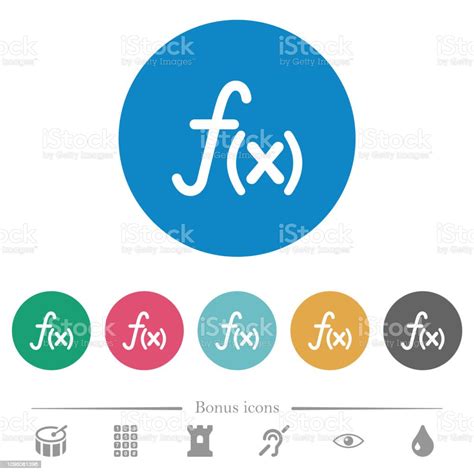 function flat  icons stock illustration  image
