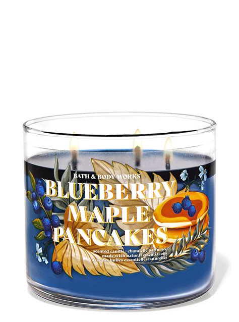 Blueberry Maple Pancakes 3 Wick Candle Bath And Body Works