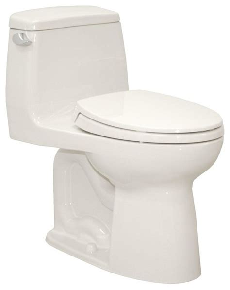 TOTO MS854114SL#11 Ultramax Elongated One Piece Toilet, Colonial White ...