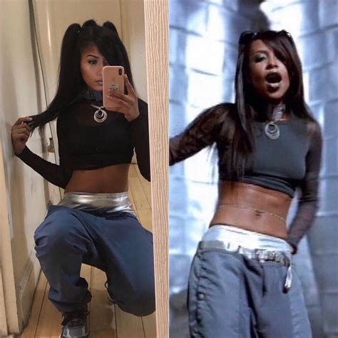 Aaliyah Outfit Ideas : Costume Aaliyah 90s Outfits Halloween Costumes ...