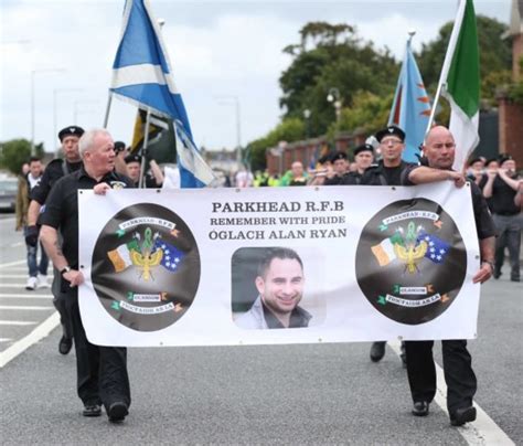 Pictures Huge Garda Presence For Alan Ryan Anniversary March