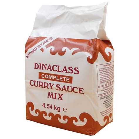 Buy Dinaclass No Sultanas Curry Sauce Mix 1x4 54kg Order Online From Jj Foodservice