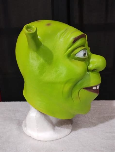 Mascara Shrek Ogro Verde Latex Komienza La Funci N