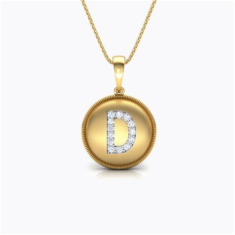 Buy Alphabet Pendants Designs Online Caratlane