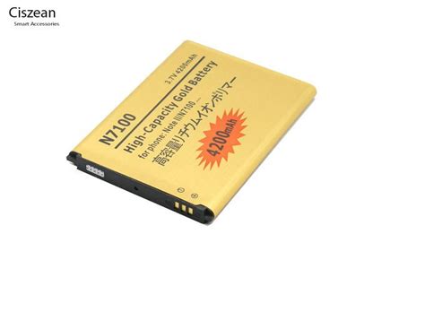 Ciszean 10pcs Lot Eb595675lu Gold Replacement Battery For Samsung