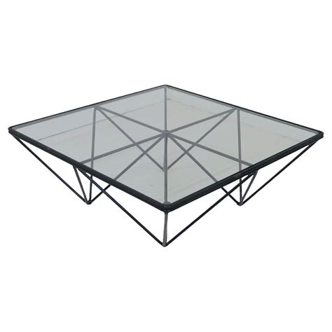 Alanda Metal And Glass Coffee Table By Paolo Piva For B B Italia S