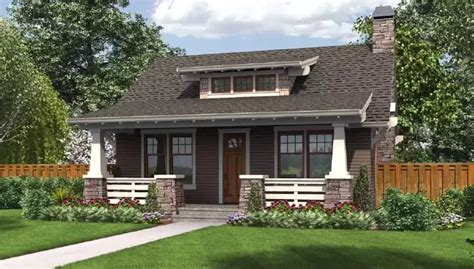 Single Story Bungalow House Plans