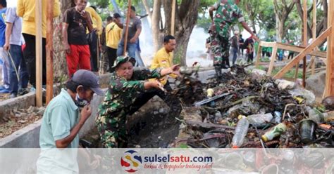 Memasuki Musim Penghujan Sejumlah Tni Di Jeneponto Turun Langsung