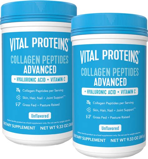 Amazon Vital Proteins Collagen Peptides With Hyaluronic Acid And