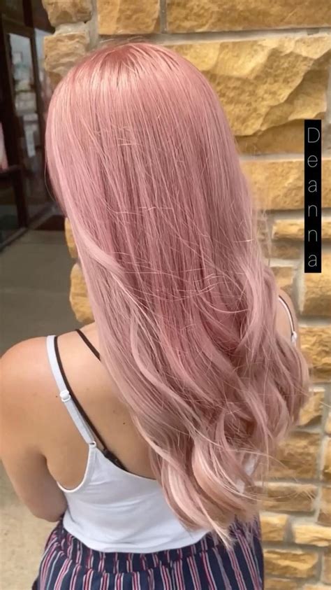 Dye Color Ideas 2023 In 2022 Pink Blonde Hair Pink Hair Dye Pink