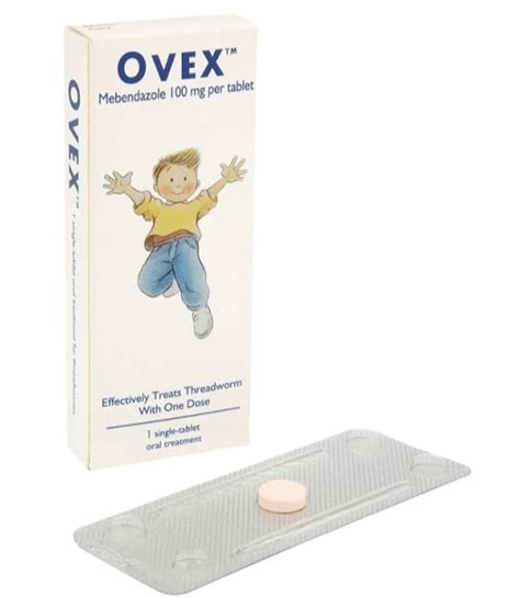 Ovex Threadworm Treatment Tablet