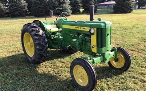 1956 John Deere 420 W 2wd Tractor Bigiron Auctions