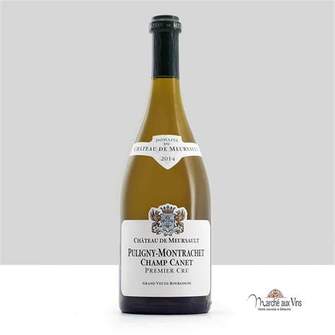 Puligny Montrachet Premier Cru Champ Canet 2014 Château de Meursault